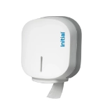 Jumbo toilet roll dispenser white side